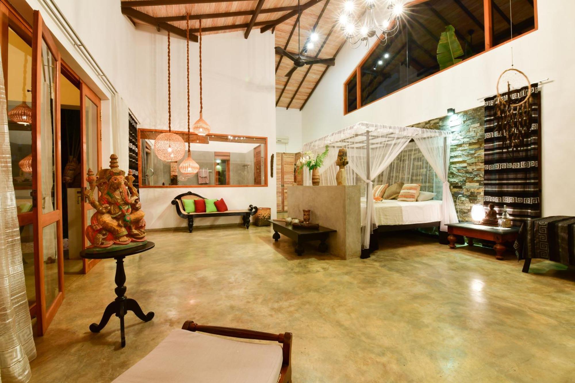 Tropical House - Jungleside Villa Hikkaduwa Quarto foto
