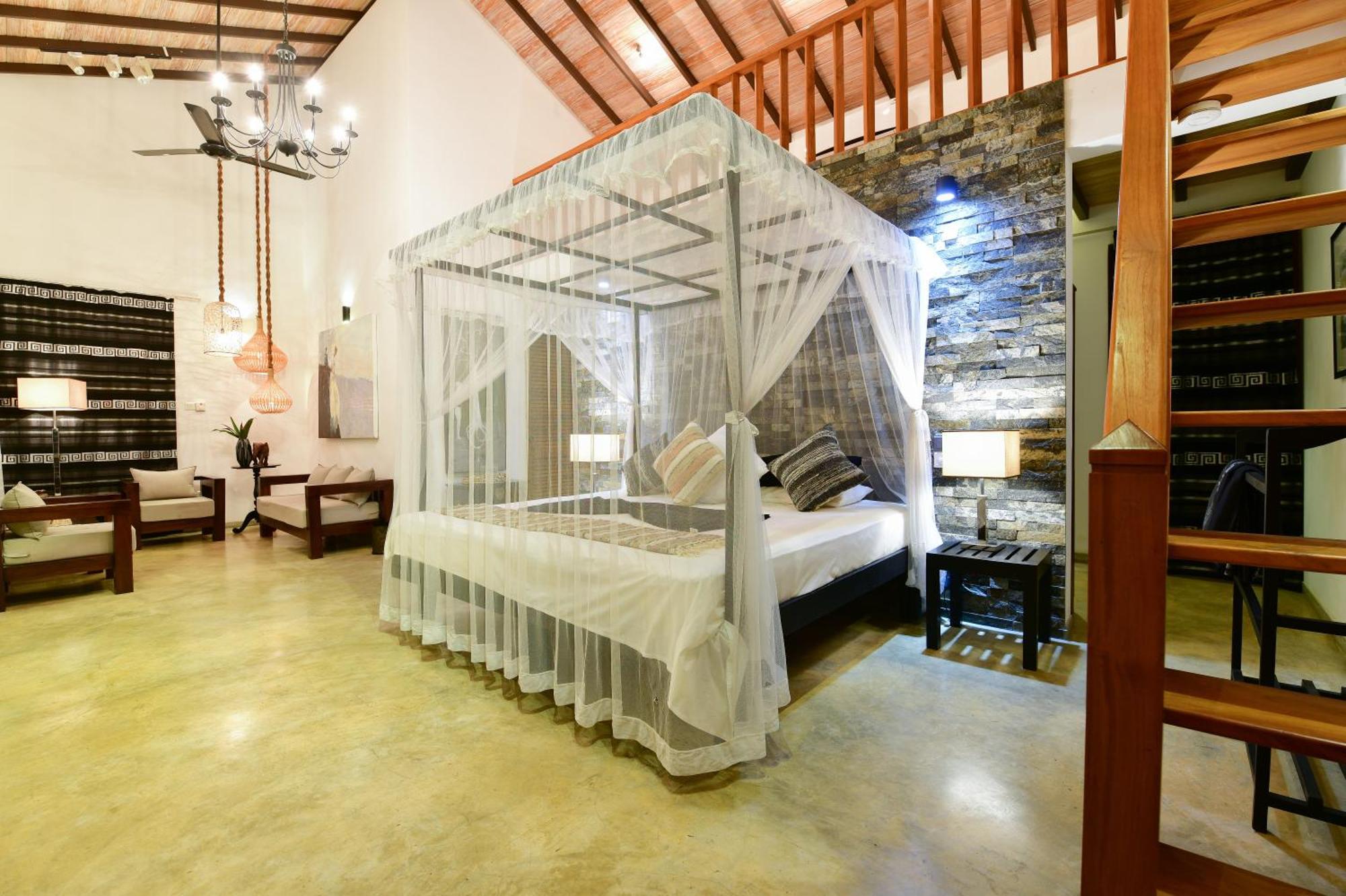 Tropical House - Jungleside Villa Hikkaduwa Quarto foto