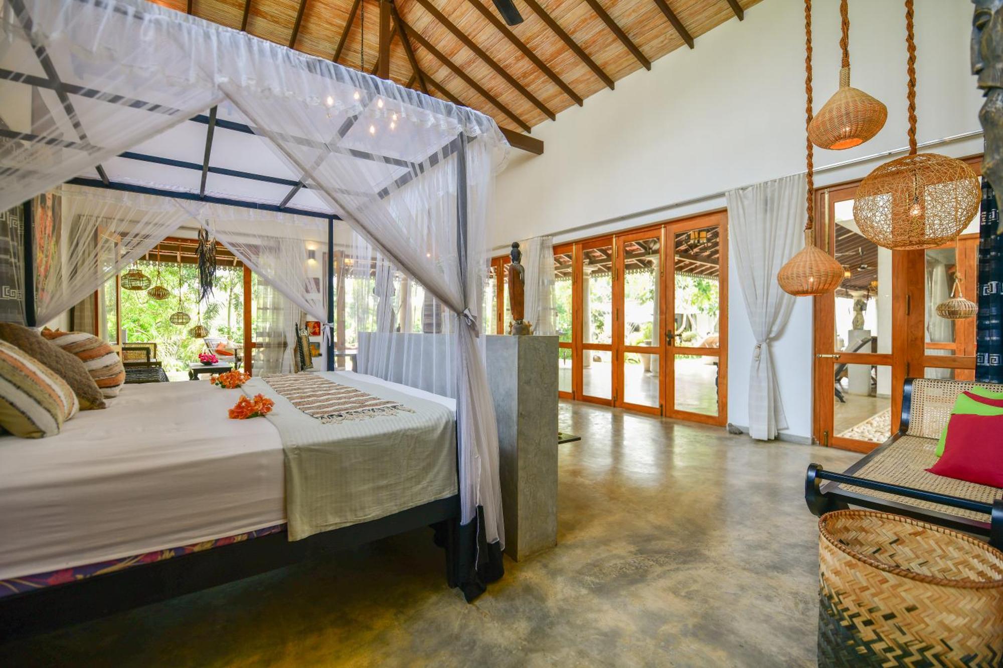 Tropical House - Jungleside Villa Hikkaduwa Quarto foto